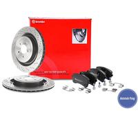 BREMBO BREMSENSATZ HINTEN 360MM MERCEDES AMG GT C63 S63 SL63 65 X290 W205 A217
