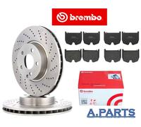 Bremsscheibe BREMBO 09.A819.11, vorne, belüftet, hochkarbonisiert, 1 Stück