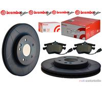 BREMBO Bremsensatz MAX 288mm+BelägeVA-AUDI A6 (4B,C5),A4(8E,B6)