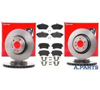 BREMBO BREMSENSATZ VORNE HINTEN 320 295 mm MERCEDES A KLASSE W176 C117 X117 X156