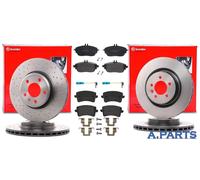 BREMBO BREMSENSATZ VORNE HINTEN WK 320 295 mm MERCEDES A KLASSE W176 C117 X156