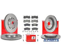 BREMBO BREMSENSATZ VORNE HINTEN WK 390 und 360 mm MERCEDES C KLASSE AMG W205
