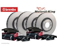 BREMBO Bremsenset für MINI F54 F57 Cabrio Clubman VORNE + HINTEN