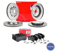 BREMBO BREMSENSET KOMPLETT VORNE & HINTEN MERCEDES AMG C63 S SL63 65 W205 R231