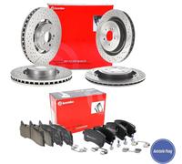 BREMBO BREMSENSET KOMPLETT VORNE & HINTEN MERCEDES AMG GT C GT S GT R C190 R190