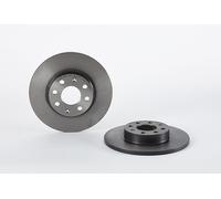 BREMBO Bremsscheibe 08508621 257mm 12mm für Fiat