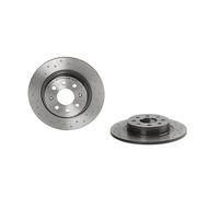 BREMBO Bremsscheibe 08946071 Gelocht 264mm 10mm für ABARTH