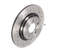 BREMBO Bremsscheibe 08d0601x Gelocht 300mm 12mm für Audi (FAW)