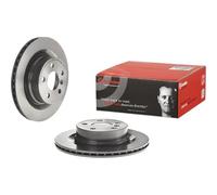 Bremsscheibe BREMBO 09.D112.11, hinten, belüftet, hochkarbonisiert, 1 Stück