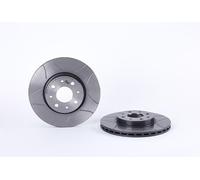 BREMBO Bremsscheibe 09587075 Geschlitzt 257mm 20mm für Fiat LANCIA (NANJING) ALFA ROMEO