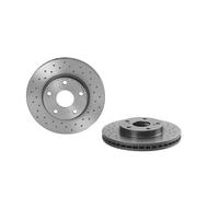 BREMBO Bremsscheibe 09a8651x 273mm 26mm für TOYOTA