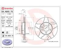 BREMBO Bremsscheibe vorne rechts links Geschlitzt 278mm für FORD ASIA & OCEANIA VOLVO (CHANGAN) 09.A905.75