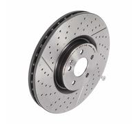 2x BREMBO Bremsscheibe COATED DISC LINE 09.B913.11