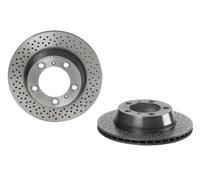 2x Brembo 09.8998.11 Bremsscheibe für PORSCHE 718 BOXSTER 718 CAYMAN 981 987