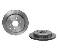 Bremsscheibe BREMBO 09B63111 hinten, belüftet, 1 Stück