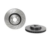 1x BREMBO Bremsscheibe Vorderachse Ø 342mm für Mercedes Benz 09.B475.11