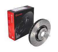2x BREMBO Bremsscheibe COATED DISC LINE 09.A960.21