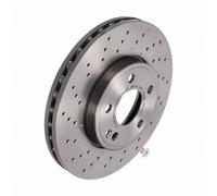 BREMBO Bremsscheibe COATED DISC LINE vorne rechts links Gelocht/innenbel. 295mm für MERCEDES-BENZ (BBDC) 09.B436.51