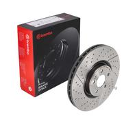 BREMBO Bremsscheibe COATED DISC LINE vorne rechts links Geschlitzt/Gelocht 350mm für MERCEDES-BENZ 09.B913.11