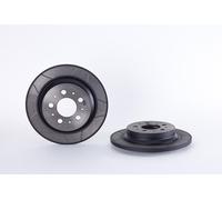 BREMBO Bremsscheibe, BREMBO Max, 1Stück, geschlitzt, hinten , L/R, außendurchmesser 288 mm, dicke 12 mm, passt zu: VOLVO S60 I, S70, S80 I, V70 I, V70 II, XC70 I 2.0-3.0 12.95-04.10 08.7765.75