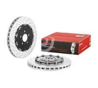 2x BREMBO Bremsscheibe TWO-PIECE FLOATING DISCS LINE 09.9477.23