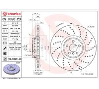 Brembo 09.D898.23 - Bremsscheibe