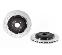 BREMBO Bremsscheibe BREMBO 09.A190.13, zweiteilig, schwimmend, 1 Stück