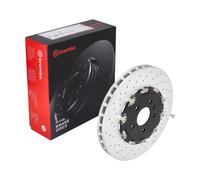 Bremsscheibe BREMBO 09.B781.13, vorne, belüftet, hochkarbonisiert, 1 Stück