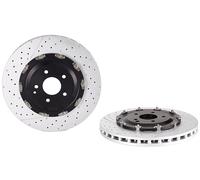 BREMBO Bremsscheibe TWO-PIECE FLOATING DISCS LINE vorne rechts links innenbelüftet 360mm für MERCEDES-BENZ 09.9547.33