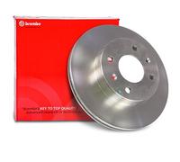 2X BREMBO BREMSSCHEIBEN 241mm INNENBELÜFTET VORNE PASSEND FÜR HYUNDAI I10 KIA
