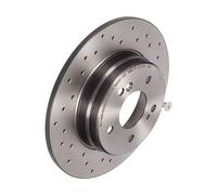 BREMBO Bremsscheibe XTRA LINE hinten rechts links Gelocht 290mm für MERCEDES-BENZ 08.7211.2X