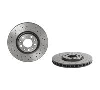 BREMBO Bremsscheibe XTRA LINE vorne rechts links Gelocht/innenbel. 305mm für ALFA ROMEO DODGE JEEP CHRYSLER FIAT (GAC) 09.9363.2X