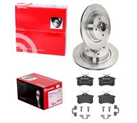 brembo BREMSSCHEIBEN 274mm + BELÄGE HINTEN passend für RENAULT GRAND SCENIC II