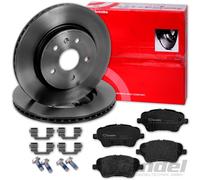 brembo BREMSSCHEIBEN 278mm + BELÄGE VORNE für FORD TRANSIT / TOURNEO COURIER