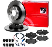 brembo BREMSSCHEIBEN 280mm + BELÄGE HINTEN passend für BMW 2er U06 Active Tourer
