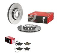 brembo BREMSSCHEIBEN 288mm + BELÄGE VORNE passend für AUDI A6 C5 4B Limo + Avant