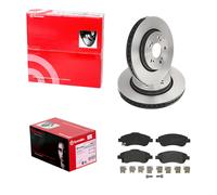 Brembo Bremsscheiben 293mm + Beläge Vorne Passend Für Honda Cr-v 3 4 Re Rm Bremsscheibe: A.b.s.: 17962 Abakus: 23103301 Aisin: C6f129s Ap Xenergy: