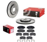 Brembo Bremsscheiben 298mm + Beläge Vorne Passend Für Ssangyong Tivoli Bremsscheibe: A.b.s.: 18710 Abakus: 23103455 Ashika: 600ss07c Ate: 240123012