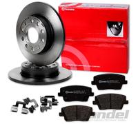 brembo BREMSSCHEIBEN 300mm + BELÄGE HINTEN für HYUNDAI i30 N30 PD Limo Fastback