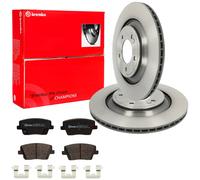 BREMBO Bremsscheiben 314mm Beläge Hinten "für HYINDAI i30 PDE Bremsengröße 19"""