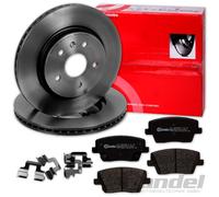 brembo BREMSSCHEIBEN 314mm + BELÄGE HINTEN für HYUNDAI i30 N30 PD Limo Fastback