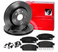 brembo BREMSSCHEIBEN 315mm + BELÄGE HINTEN passend für OPEL ZAFIRA C TOURER