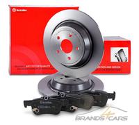 BREMBO BREMSSCHEIBEN Ø316 +BREMSBELÄGE HINTEN FÜR FORD KUGA 2 MONDEO 5