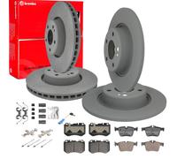 BREMBO Bremsscheiben 318/300mm Beläge Satz Vorne Hinten für MERCEDES W205 S205