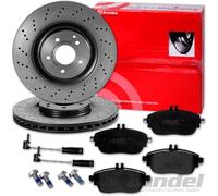 brembo BREMSSCHEIBEN 320mm + BELÄGE VORNE für MERCEDES W176 W246 C117 X117 X156