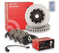 Brembo Bremsscheiben 320mm + Bremsbeläge Vorne passend für Mercedes A-Klasse 1008344BREMBO