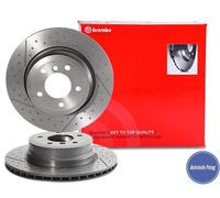 BREMBO BREMSSCHEIBEN 324MM HINTEN BMW 1ER 135i M PERFORMANCE 306PS 326PS E82 E88