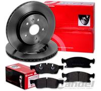 brembo BREMSSCHEIBEN 330mm + BELÄGE VORNE für JEEP GRAND CHEROKEE 4 IV WK