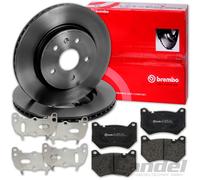 brembo BREMSSCHEIBEN 338mm + BELÄGE VORNE passend für AUDI Q5 FY auch Sportback