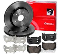 brembo BREMSSCHEIBEN 338mm + BELÄGE VORNE passend für AUDI Q5 FY auch Sportback